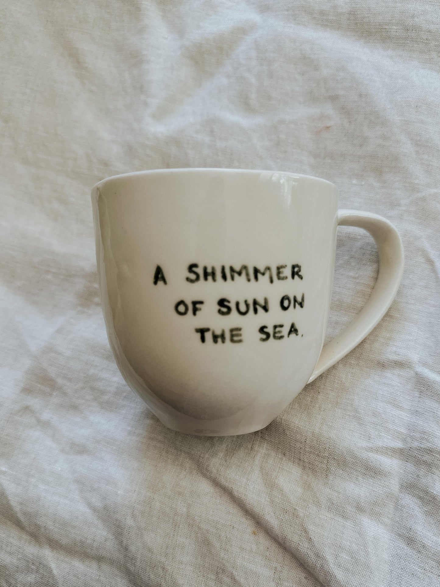 A Shimmer of Sun on the Sea