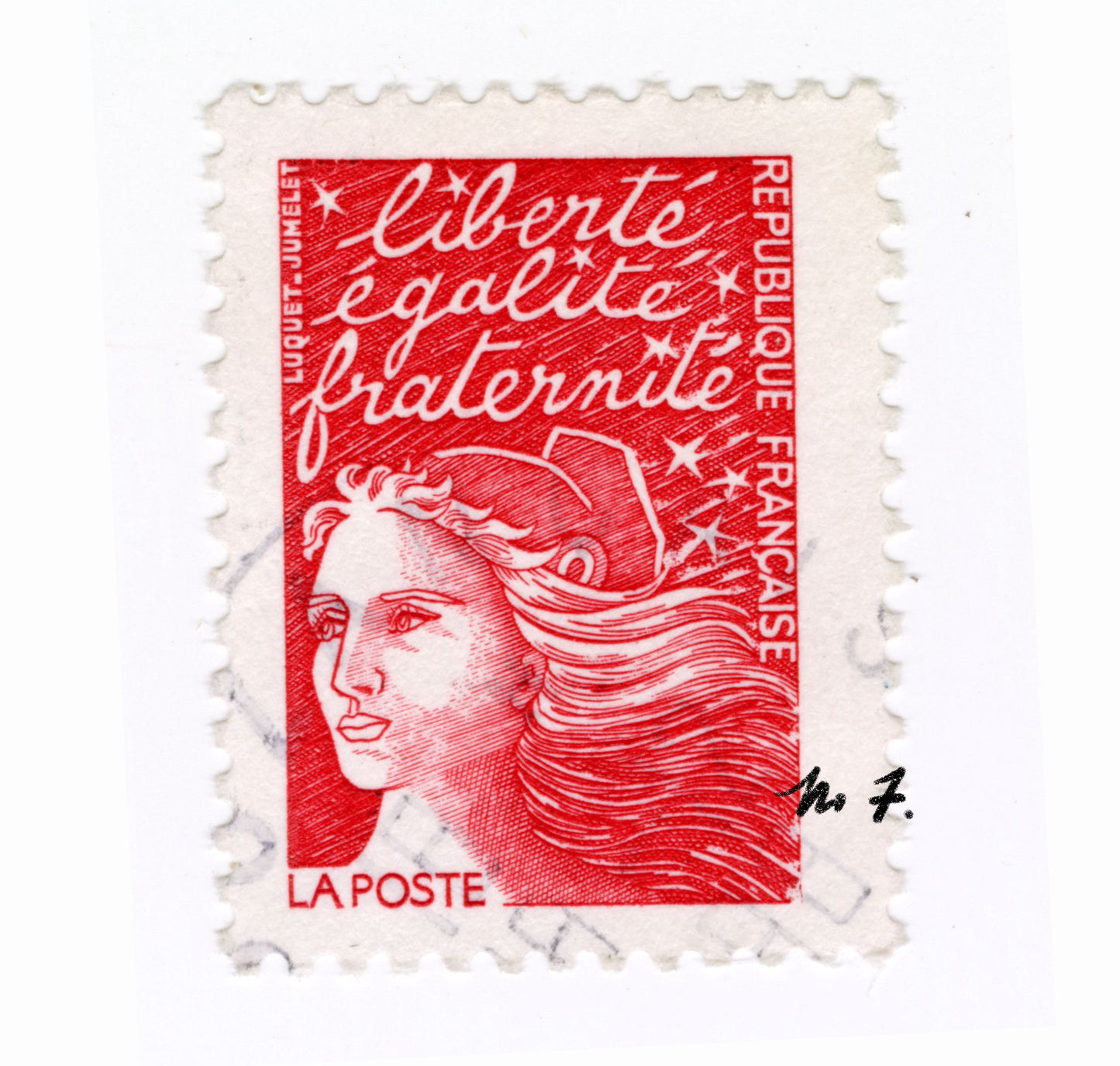 No 7. Postage Stamp Memento Print