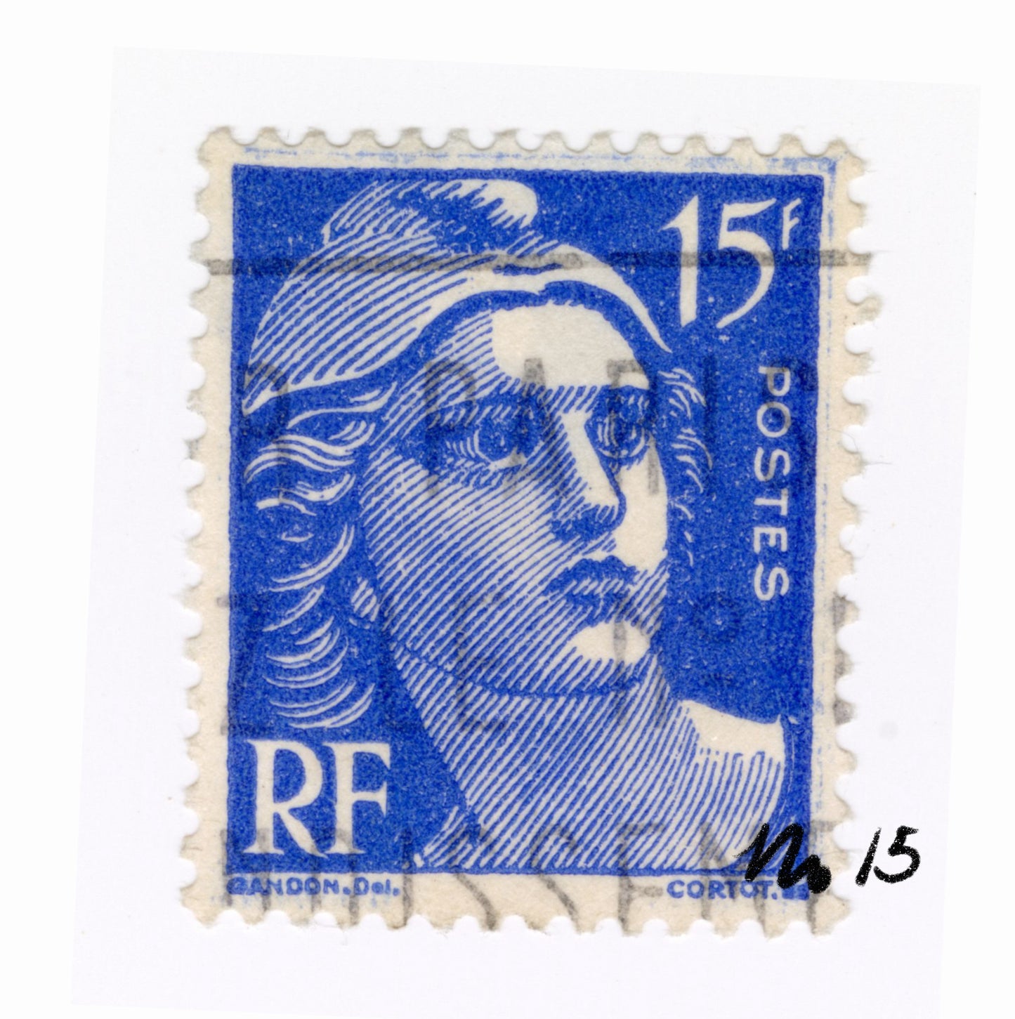No 15. Postage Stamp Memento Print