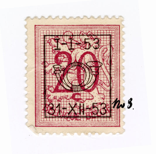 No 8. Postage Stamp Memento Print