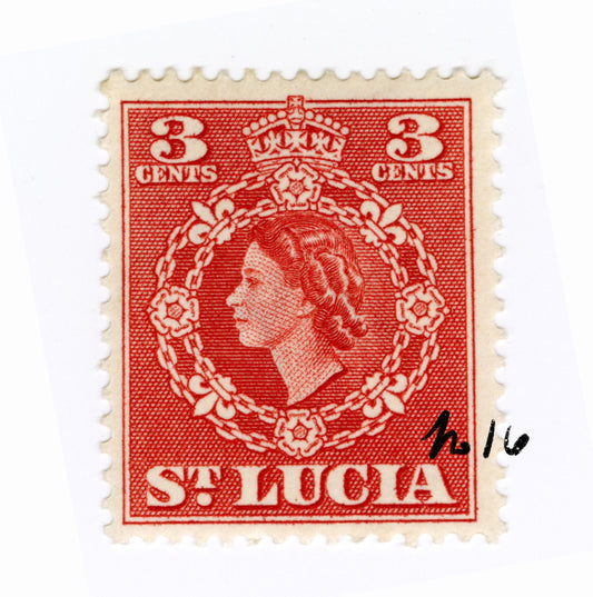 No 16. Postage Stamp Memento Print
